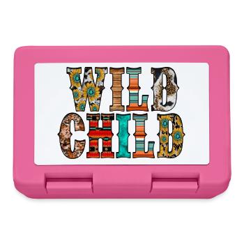 Wild Child - Lunchbox - pink - Front