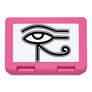 Auge Horus Ägypten - Brotdose - Pink - Vorne