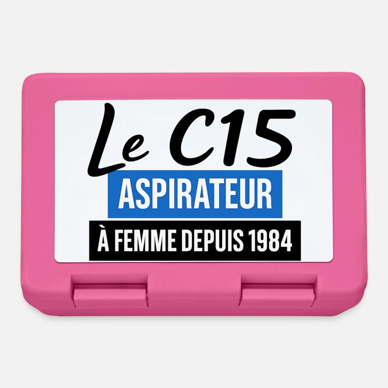 C15 - Boîte à goûter - rose