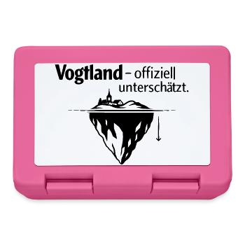 Vogtland - unterschätzt - Brotdose - Pink - Vorne