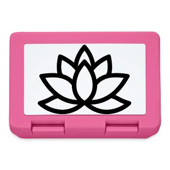 Lotus - Boîte à goûter - rose - Devant