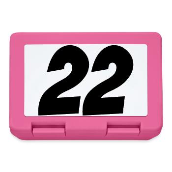 22- - Brotdose - Pink - Vorne