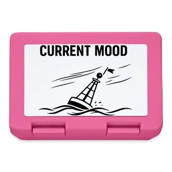 Current Mood – Stürmisch - Brotdose - Pink - Vorne
