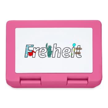 Freiheit Design - Brotdose - Pink - Vorne