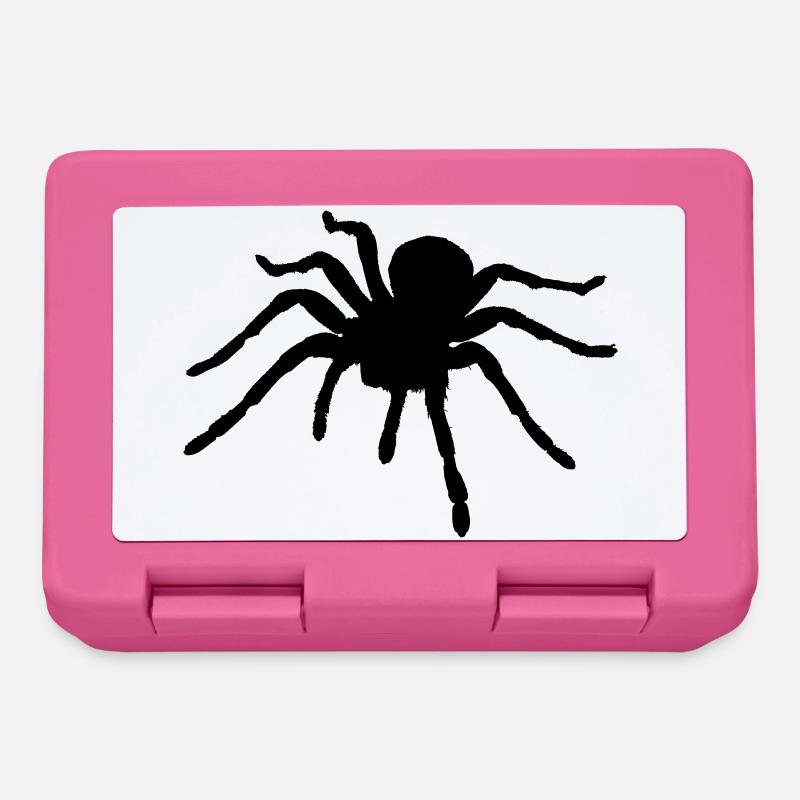 Spinnen (Tiere) - Brotdose - Pink