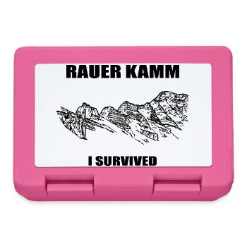 Rauer Kamm, Ötscher, Mostviertel, Berg, Autriche - Boîte à goûter - rose - Devant