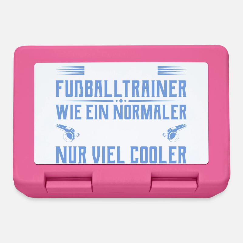 Fußballtrainer - Cooler als ein normaler Trainer - Brotdose - Pink