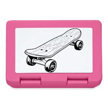 Skateboard Graphics - Lunchbox - pink - Front