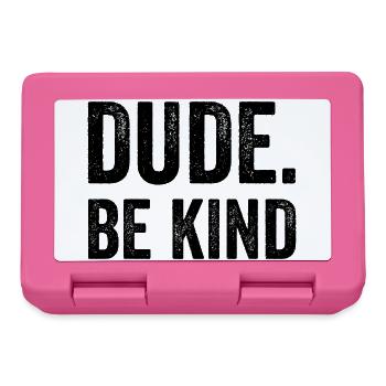 Tag der Solidarität und des Bewusstseins für die E - Brotdose - Pink - Vorne