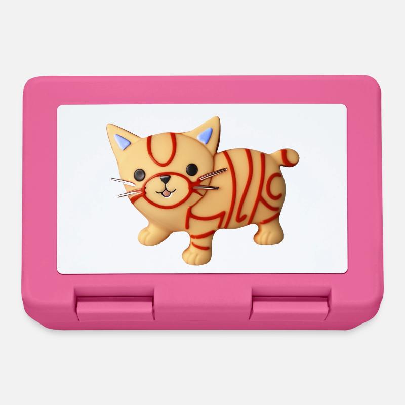 Dear nice cat - Lunchbox - pink