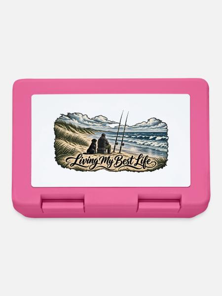 Living My Best Life am Strand - Brotdose - Pink