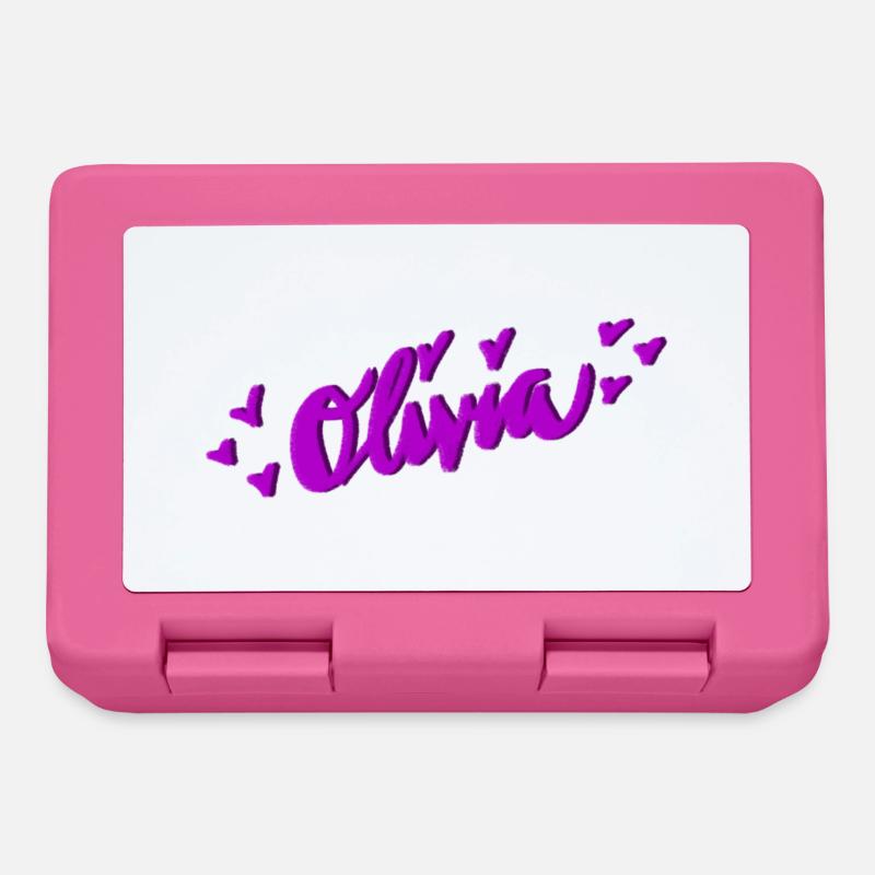 Olivia - Boîte à goûter - rose