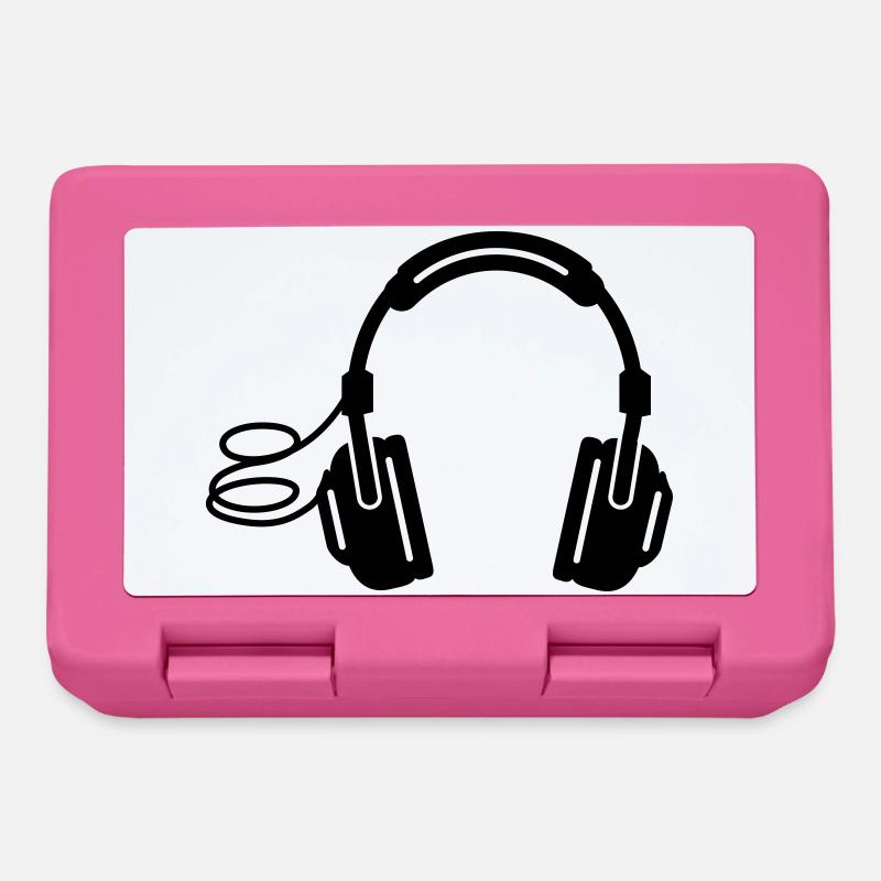 headphones - Lunchbox - pink