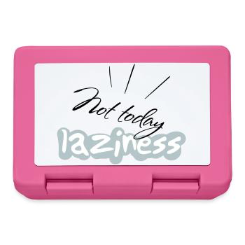 not Today - Brotdose - Pink - Vorne