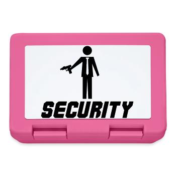 Security - Lunchbox - pink - Front