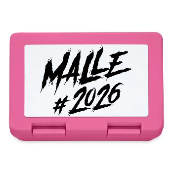 Malle 2026 Mallorca Team - Brotdose - Pink - Vorne