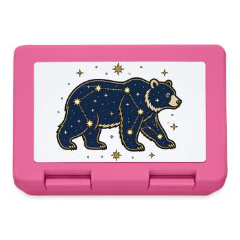 Sternbild Bär Großer Bär Astronomie Vektor Shirt - Brotdose - Pink - Vorne
