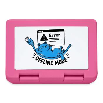 Offline-Modus / Trennung - Brotdose - Pink - Vorne