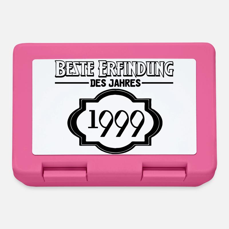 Beste Erfindung des Jahres 1999 Geschenk - Brotdose - Pink