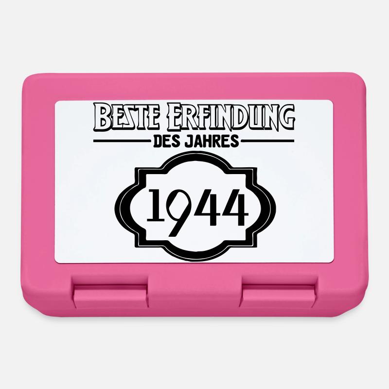 Beste Erfindung des Jahres 1944 Geschenk - Brotdose - Pink