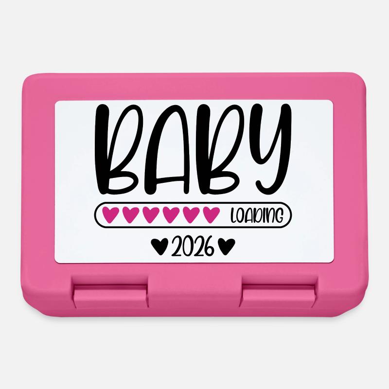 Baby 2026 loading - Lunchbox - pink