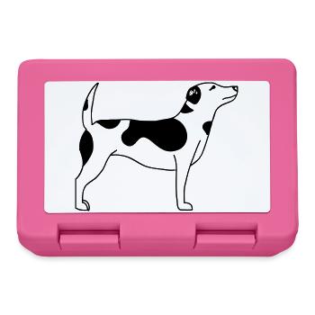 Hund - Brotdose - Pink - Vorne