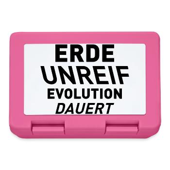 ERDE UNREIF - Brotdose - Pink - Vorne