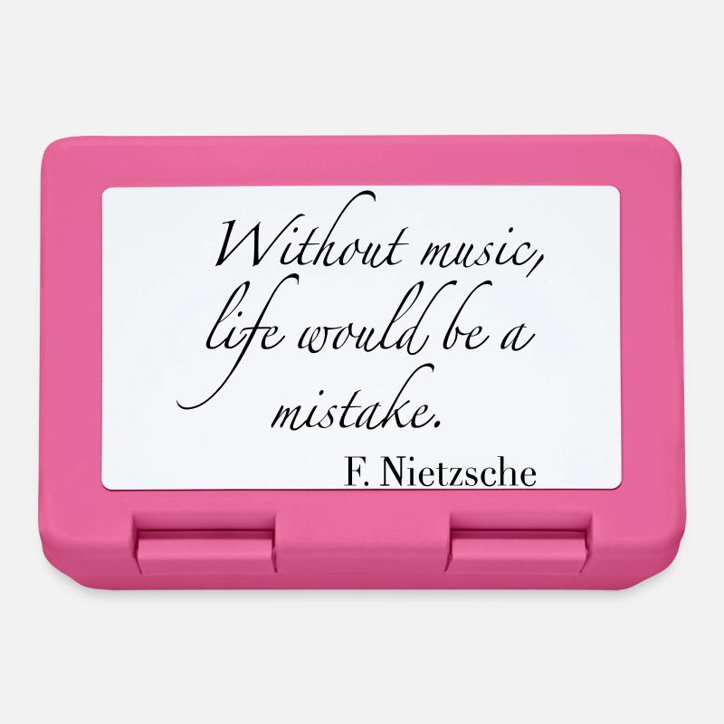 Musik - Brotdose - Pink