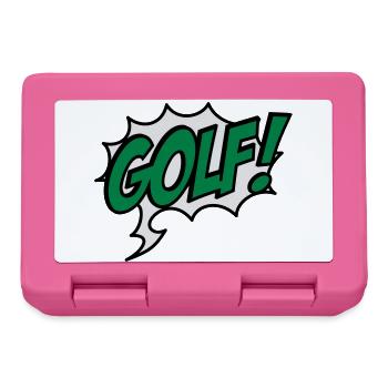 2541614 15928109 golf exclamation - Lunchbox - pink - Front