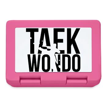 taekwondo - Boîte à goûter - rose - Devant