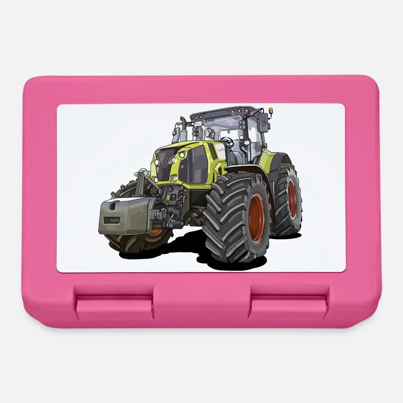 Tractor Giant - Lunchbox - pink