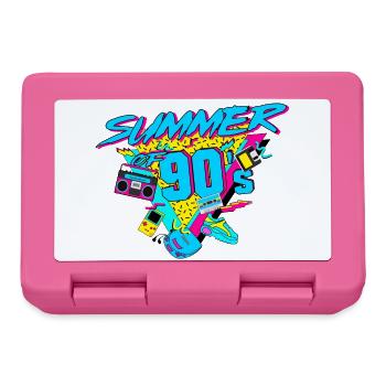 Summer of 90s Retro - Brotdose - Pink - Vorne