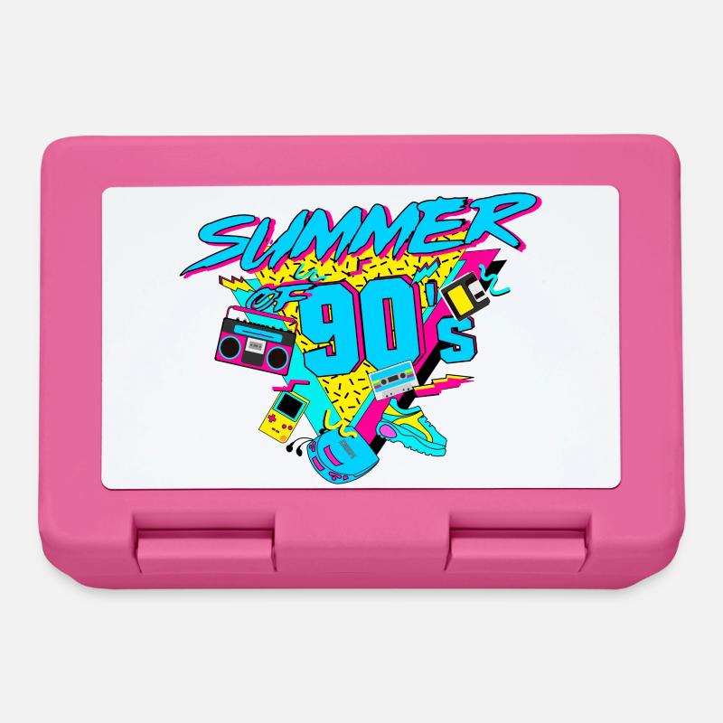 Été des années 90 Rétro - Boîte à goûter - rose