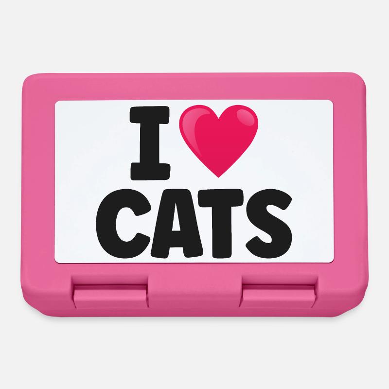 Katze - Brotdose - Pink