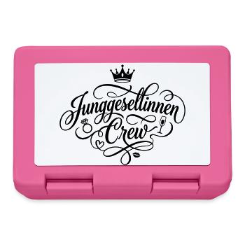 Junggesellinnenabschied Crew Jga - Brotdose - Pink - Vorne