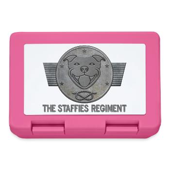 The staffies regiment - 133 - Lunchbox - pink - Front