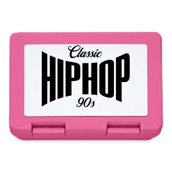 90er-Jahre-Klassiker HipHop - Brotdose - Pink - Vorne