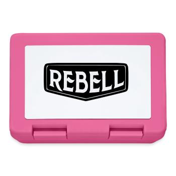 rebel dieb rowdy rebell bandit hustler gang crime - Brotdose - Pink - Vorne