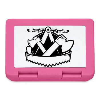 Carpenters' Emblem - Style - Lunchbox - pink - Front