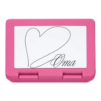 Oma - Brotdose - Pink - Vorne