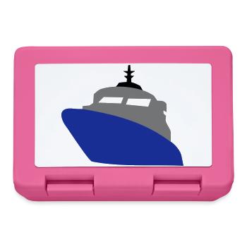 ship - Lunchbox - pink - Front