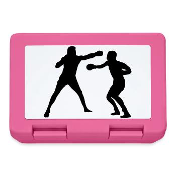 Boxkampftraining - Brotdose - Pink - Vorne