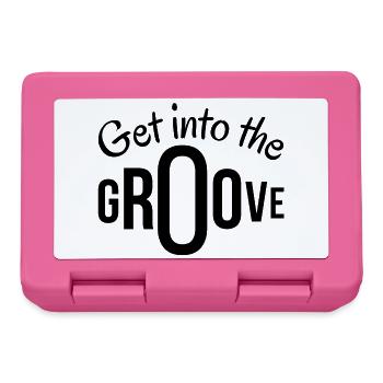 groove, get into the groove, groover - Boîte à goûter - rose - Devant