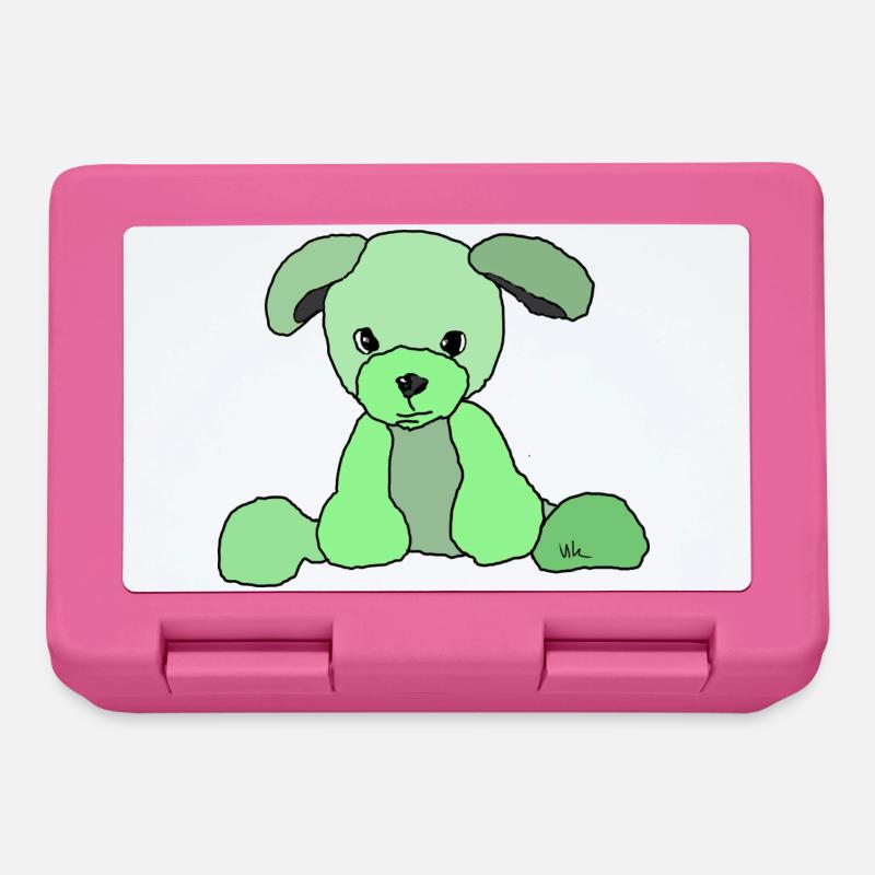 Bande dessinée pour chiens - Boîte à goûter - rose