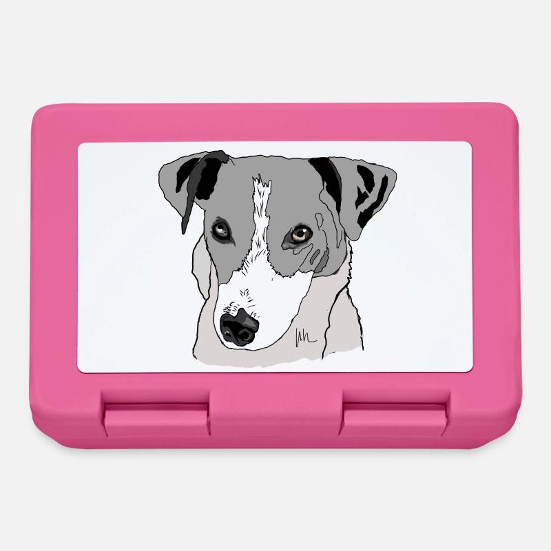 Jack Russel Terrier - Lunchbox - pink