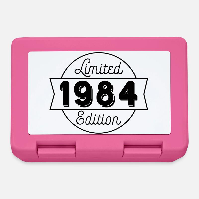 Année de naissance : 1984 - Boîte à goûter - rose