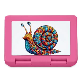 Schnecke - Brotdose - Pink - Vorne