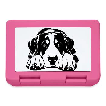 Bouvier suisse - Boîte à goûter - rose - Devant