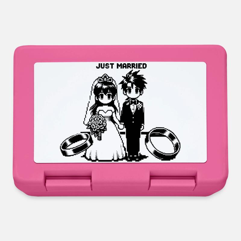 Gamer - Mariage ! - Boîte à goûter - rose