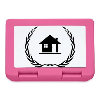 Symbole de la maison Maison Couronne - Boîte à goûter - rose - Devant